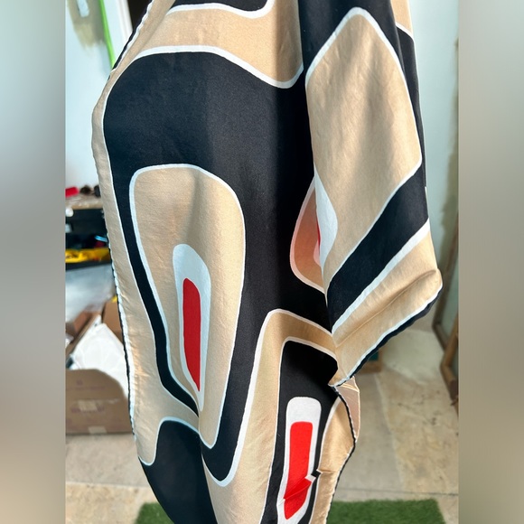 Michele Morgan Silk scarf, made in Paris, - Picture 3 of 6